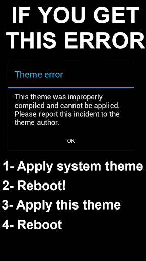 Black Infinitum Theme - Dark apk