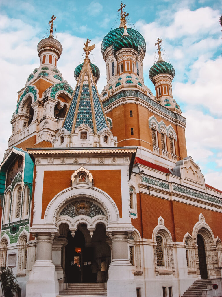 russian orthodox church, Russian Orthodox Cathedral Nice France, instagrammable spots in nice, best instagram locations nice france, instagram photo spots nice france