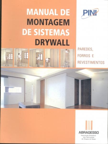 Resultado de imagem para ABRAGESSO. Manual de montagem de sistemas Drywall