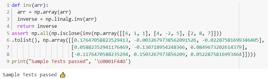 Implementation of .isclose() function | numpy