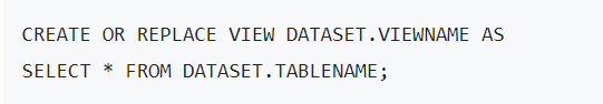BigQuery Create View: Example 1| Hevo Data