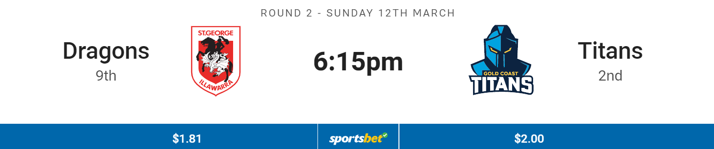 NRL Round 2 Preview