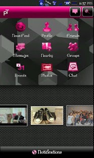 Download Pink Transparent social apk