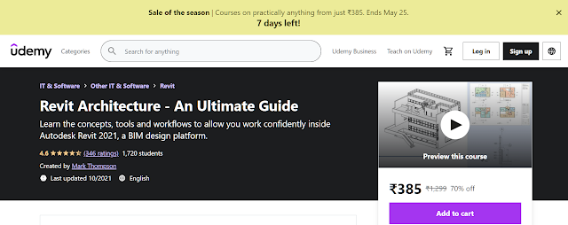 Revit Architecture - An Ultimate Guide by Udemy