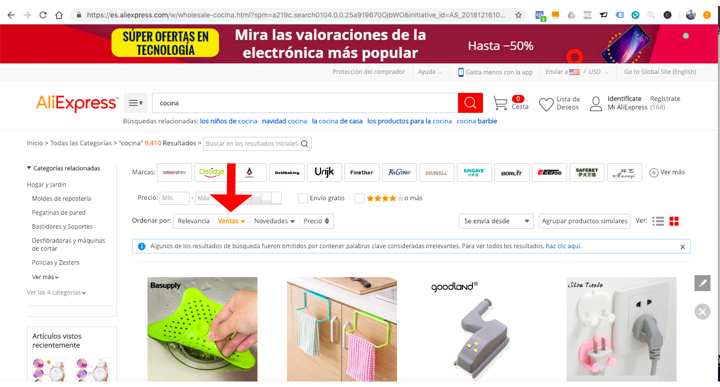 Como encontrar productos rentables para vender en internet