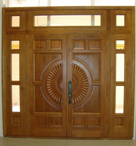 cửa gỗ dổi