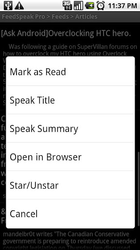 FeedSpeak Pro apk