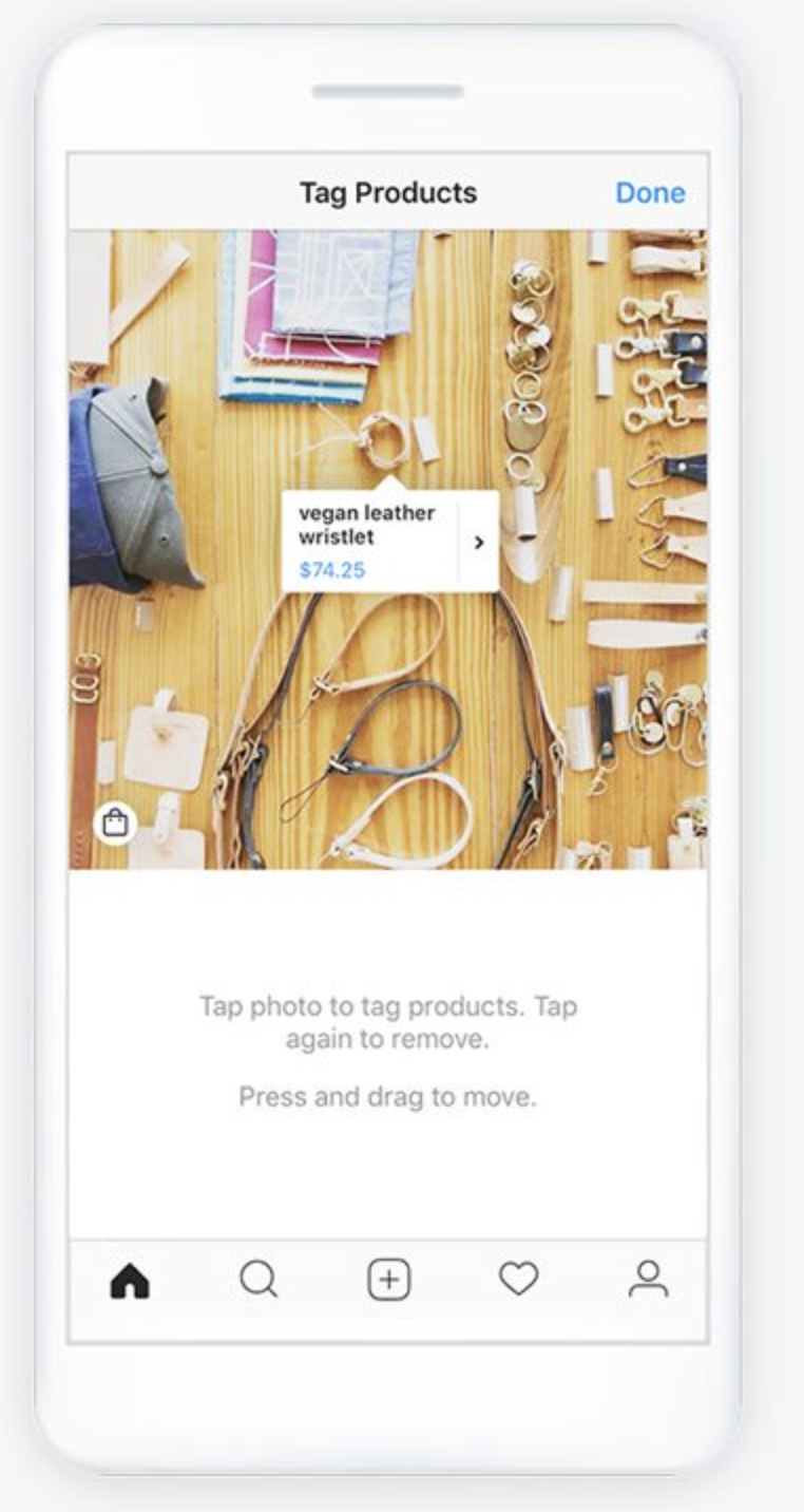 how to tag products on Instagram