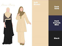 Kombinasi Warna Baju Dan Tudung