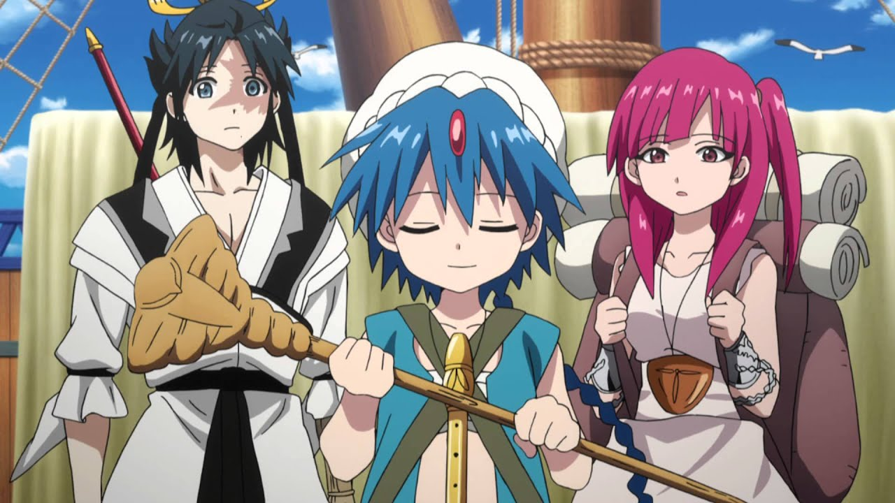 Magi: The Labyrinth of Magic Color By Number: The Kingdom of Magic
