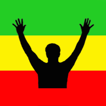 A silhouette of a person with the hands raised in the air

Description automatically generated with medium confidence