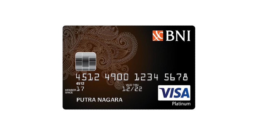 BNI VISA Platinum - Kartu Kredit dengan Cicilan 0 Persen