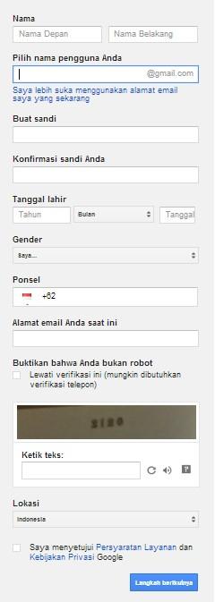 Cara Membuat Email Baru di Google (Gmail)