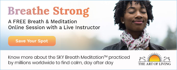 Breathe strong banner