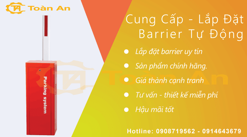 Toàn An cung cấp và lắp đặt barrier tự động tại Hồ Chí Minh.