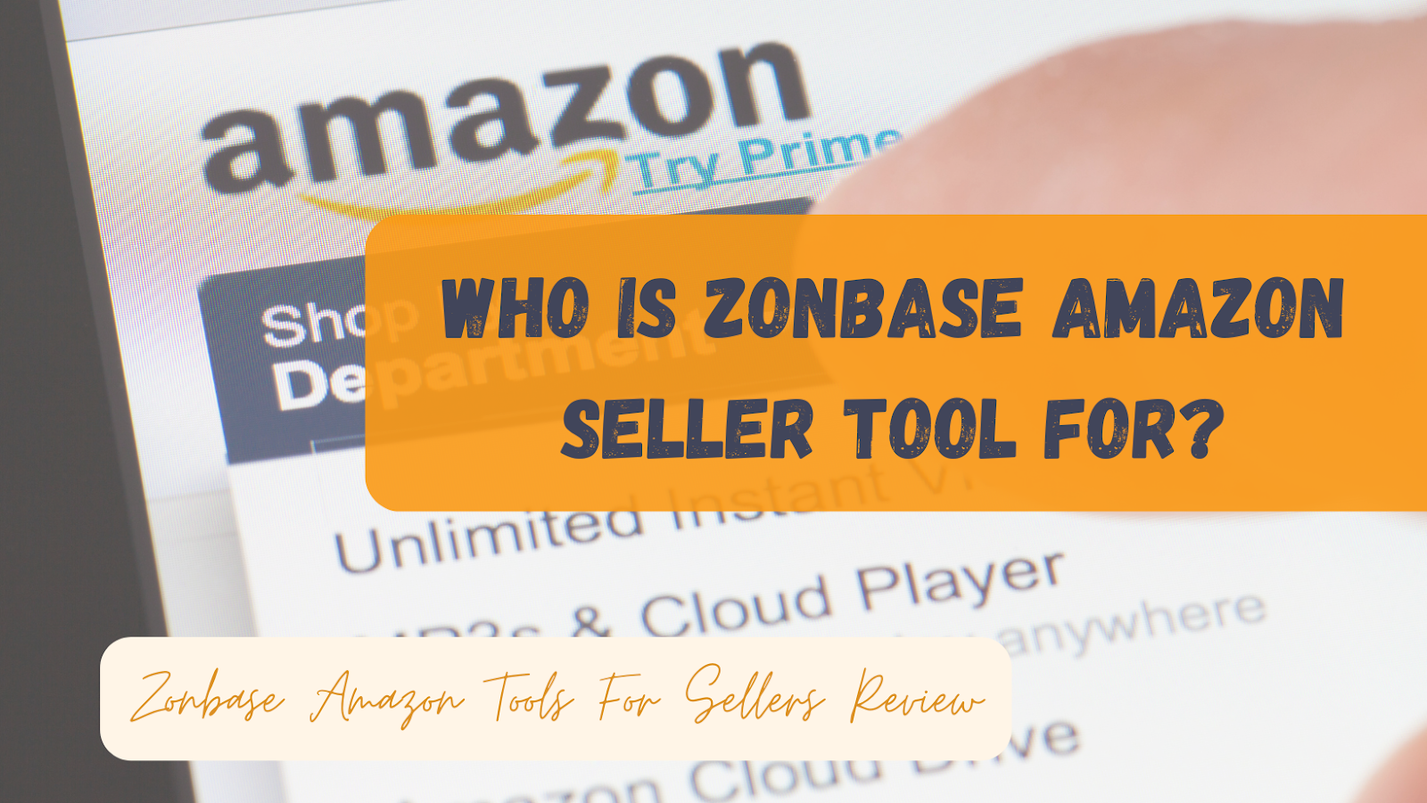 Who Is Zonbase Amazon Seller Tool For?