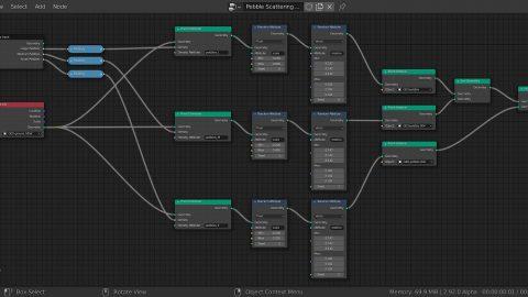 Everything Nodes and the Scattered Stone — Blender Developers Blog