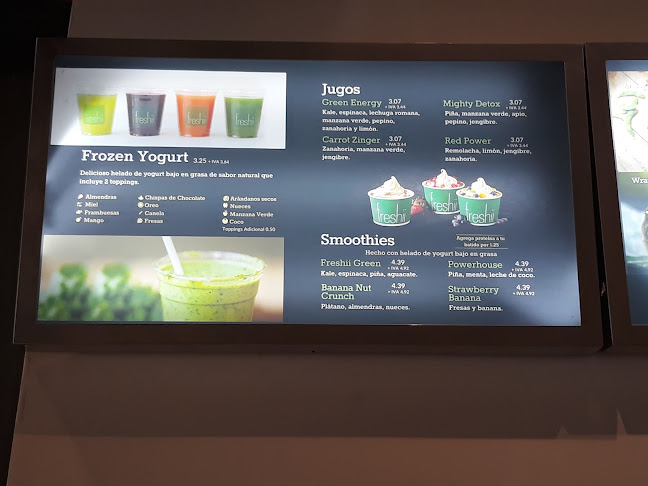 Opiniones de Freshii en Samborondón - Centro comercial