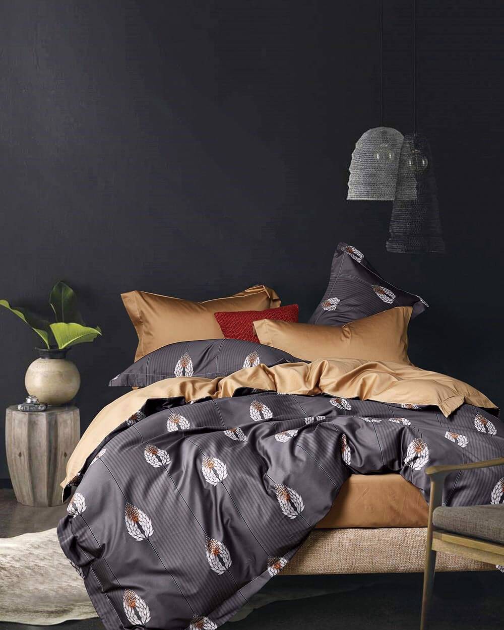 Mẫu chăn mền cotton satin 3