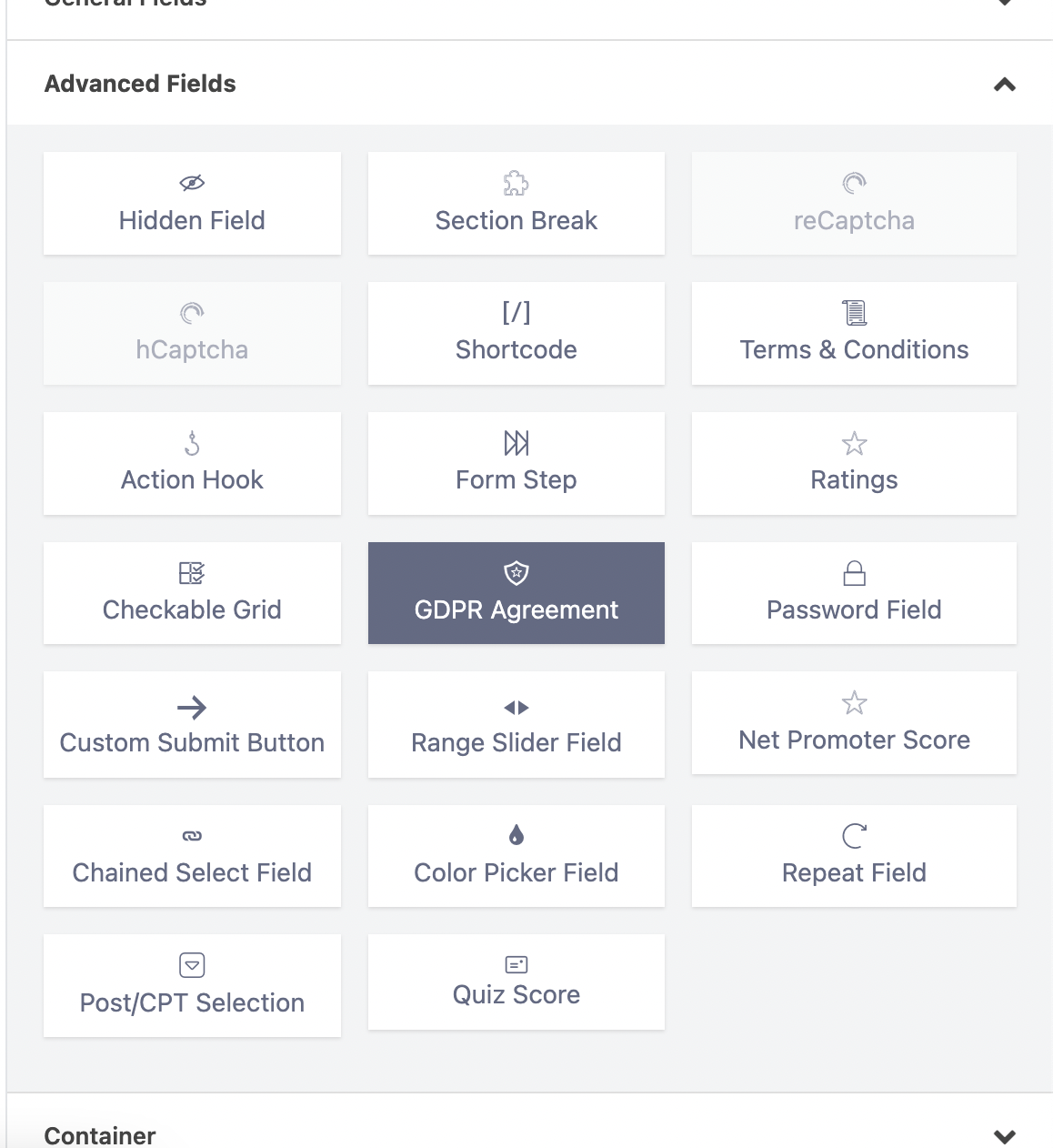 vs, fluent forms, input fields