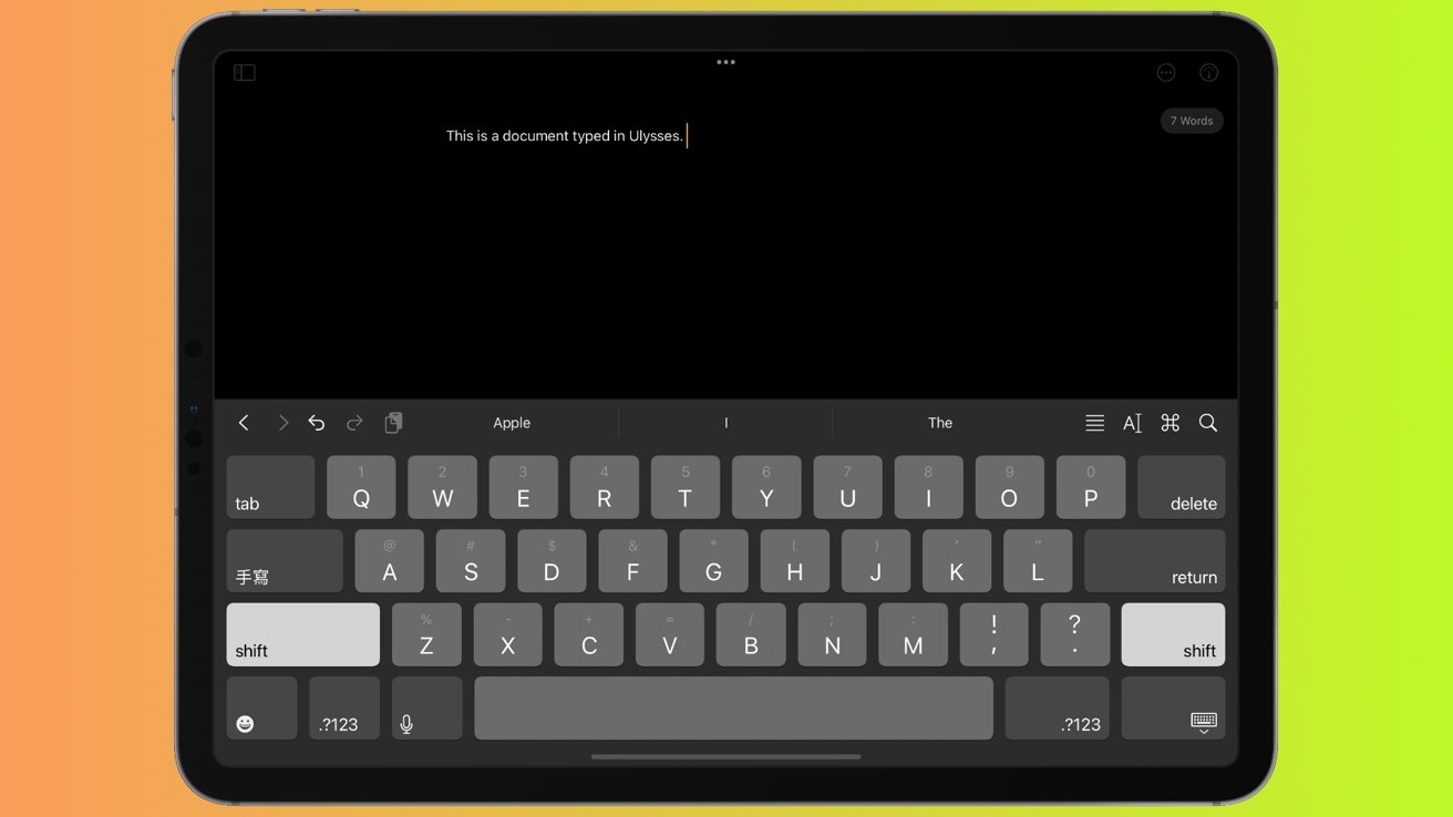 Juga tersedia untuk iPhone dan Mac, Ulysses adalah aplikasi penulisan yang dibuat khusus dengan integrasi iCloud penuh