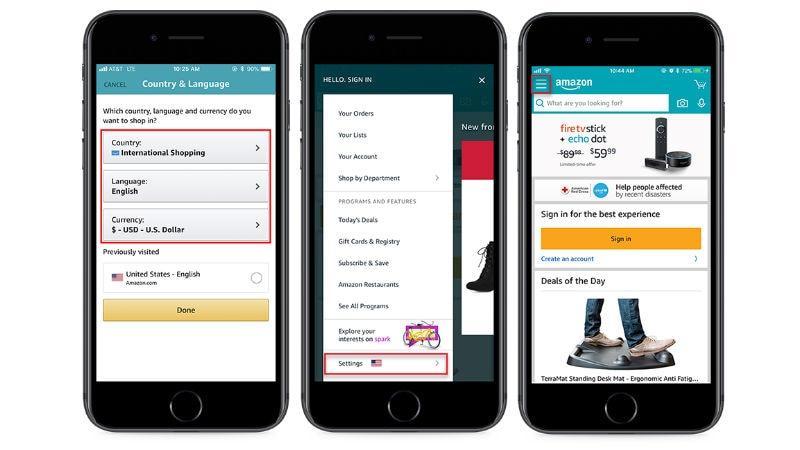 Amazon App Gets International Shopping Feature to Let Users Import Products  from the US | Technology News