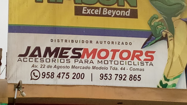 James Motors Accesorios Para Motocicletas - Comas