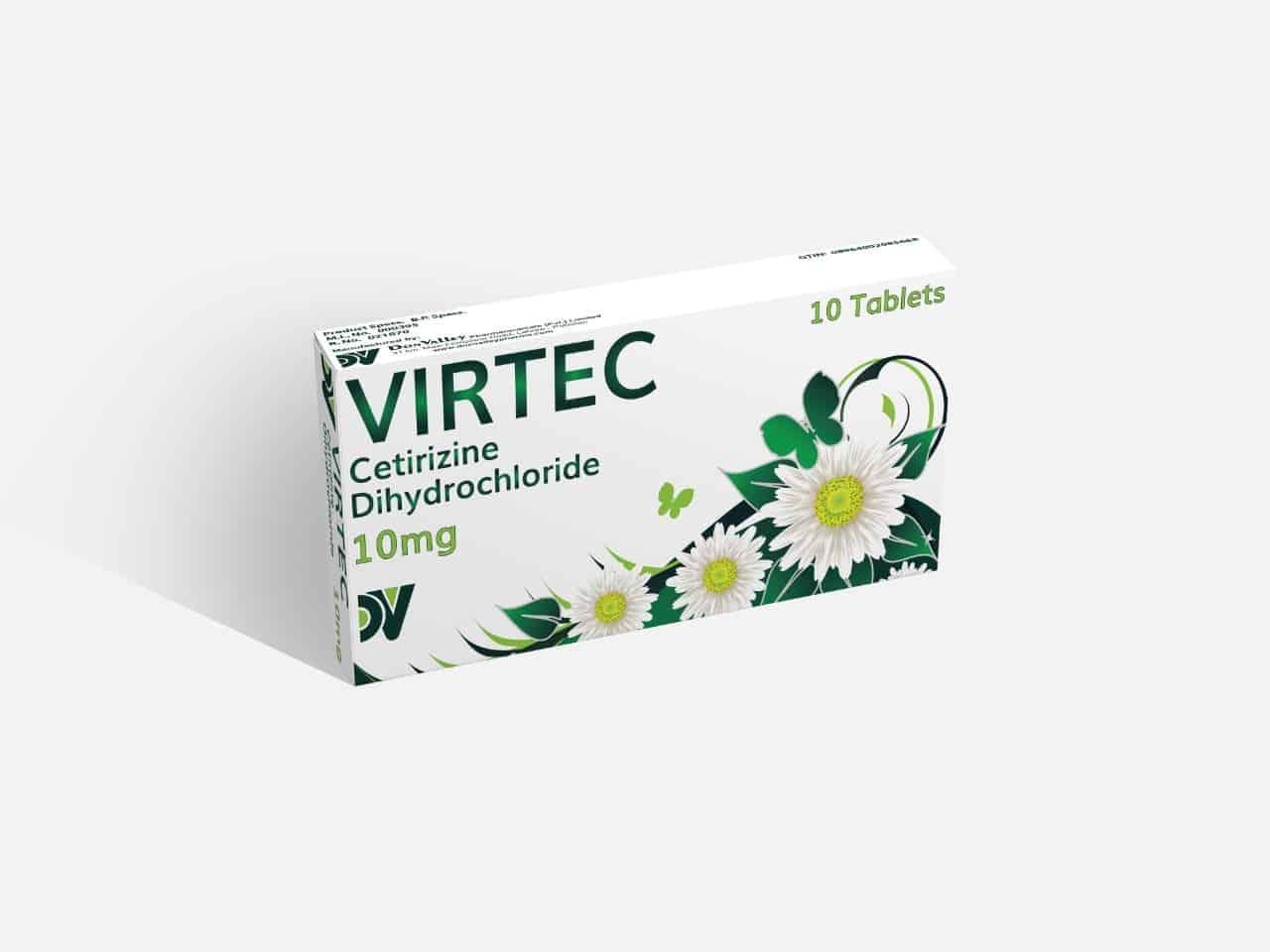 Virtec Tab 10mg
Pharmaceutical companies in Lahore
