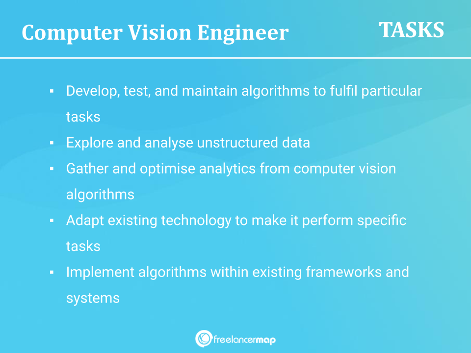 Responsibilities Of A Computer Vision Engineer