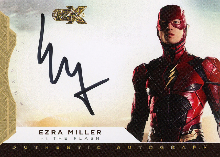 CZX Super Heroes & Super-Villains - Autograph Card