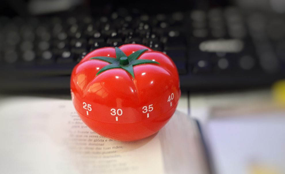 Timer de cozinha Pomodoro