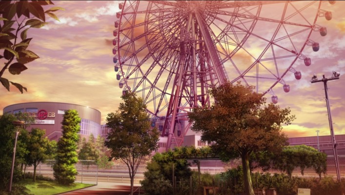 Love Live! Real-life locations in Japan - The Daikanransha ferris wheel