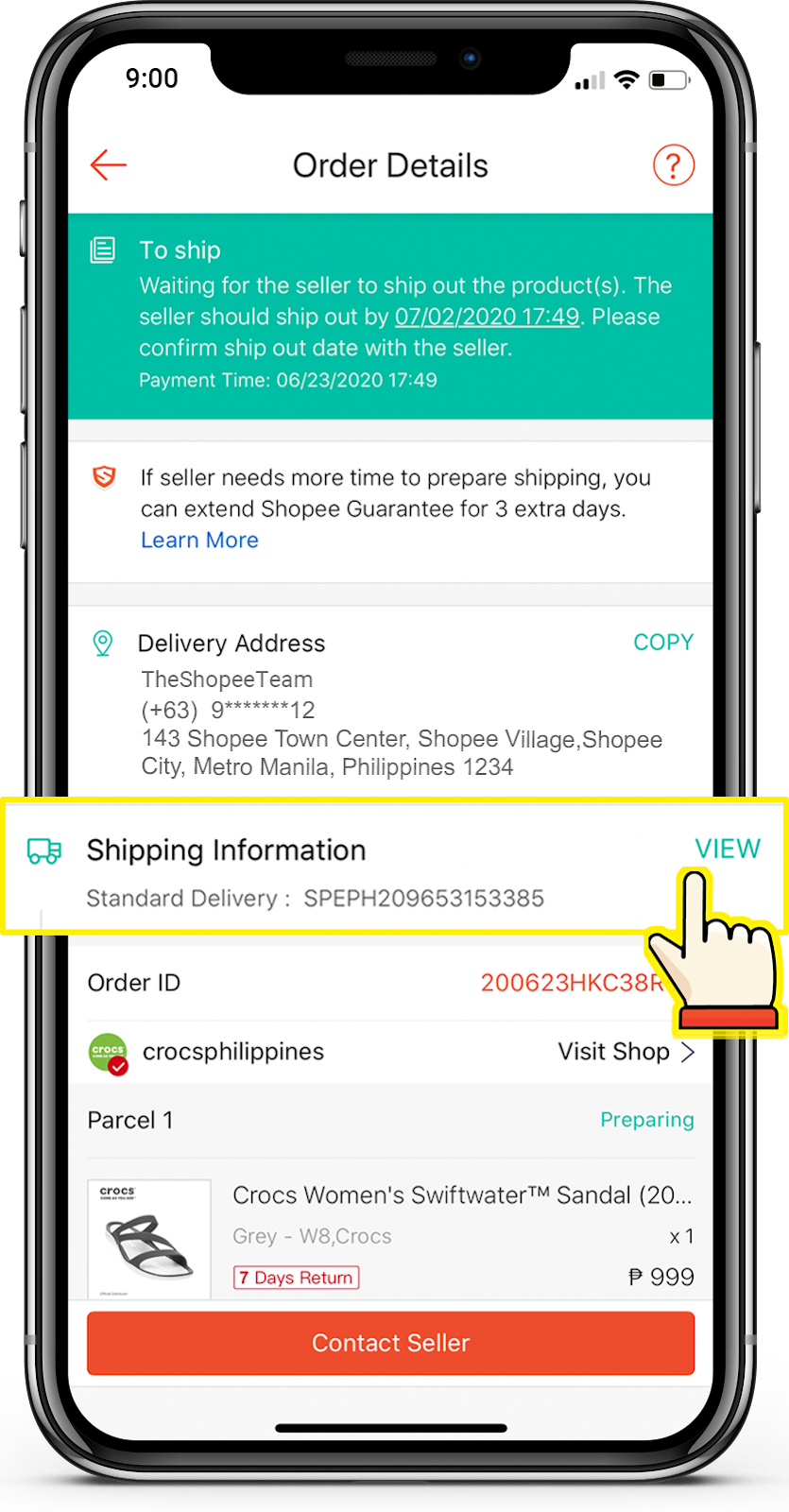 How to track orders  from Shopee  Supported Logistics 