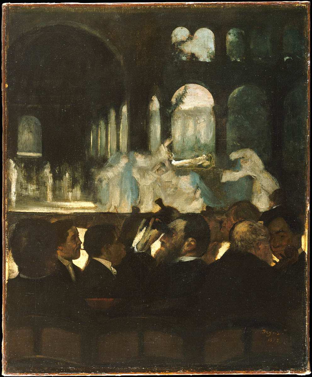 ballet robert diable edgar degas Paris Opera