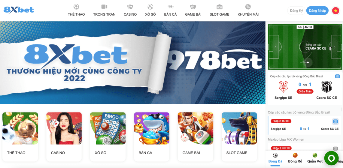 nhà cái 8xbet