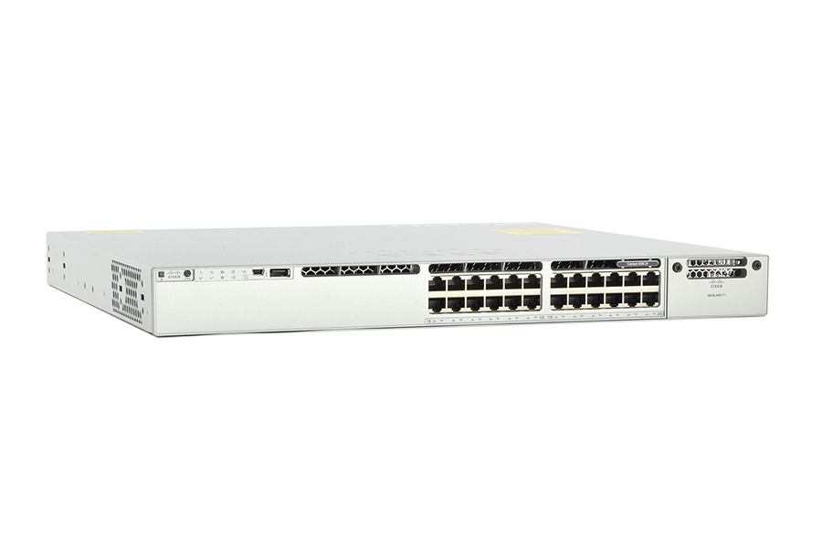 Thiết bị Switch Cisco C9300-24T-E bảo mật kết nối mạng doanh nghiệp