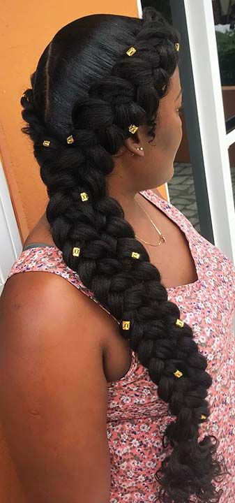 butterfly braids with attachment