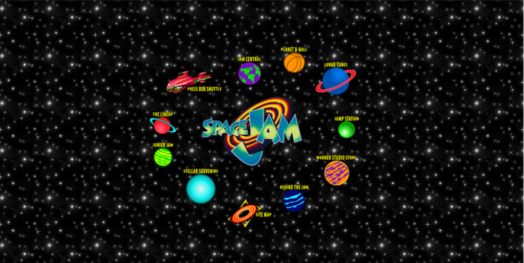 Equilibrio radial de Space Jam