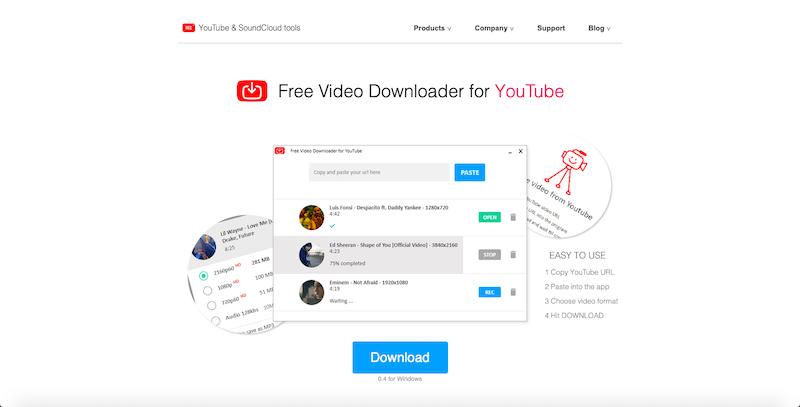 Téléchargeur de vidéos gratuit pour YouTube