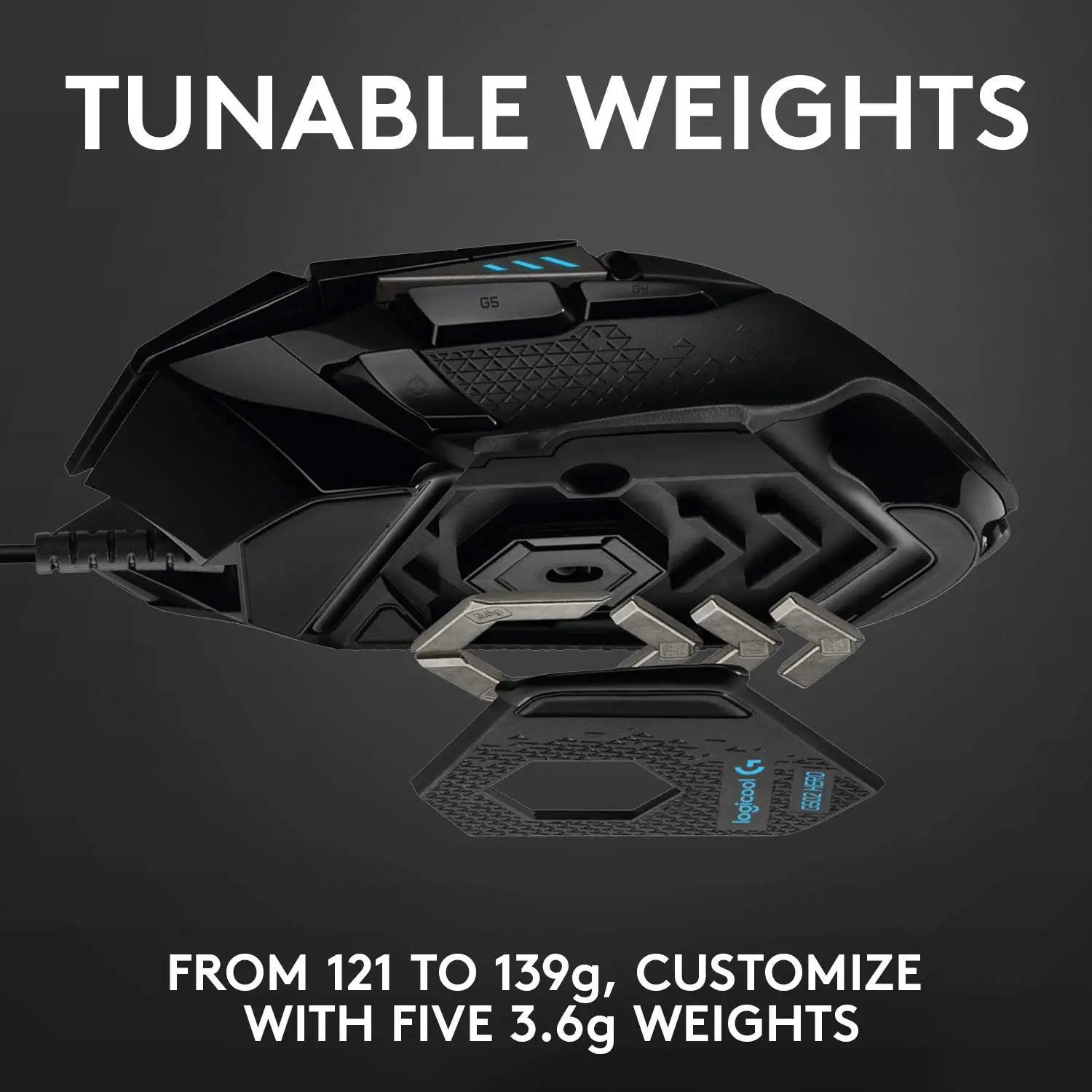 A gaming mouse could even have a feature that allows you to add or remove weight to suit various games and gaming styles.
