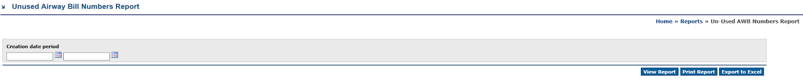 UnusedAWBNumbersReport.png