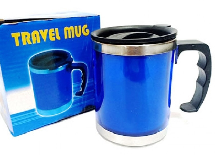 Hot Coffee Tumbler Vacuum Stainless Steel Coffee Cups Non Slip Travel Mug  (random Color)