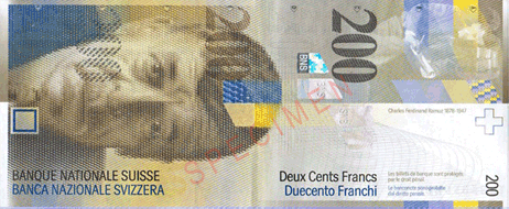 frank thụy sĩ đồng tiền duy nhất nhìn dọc