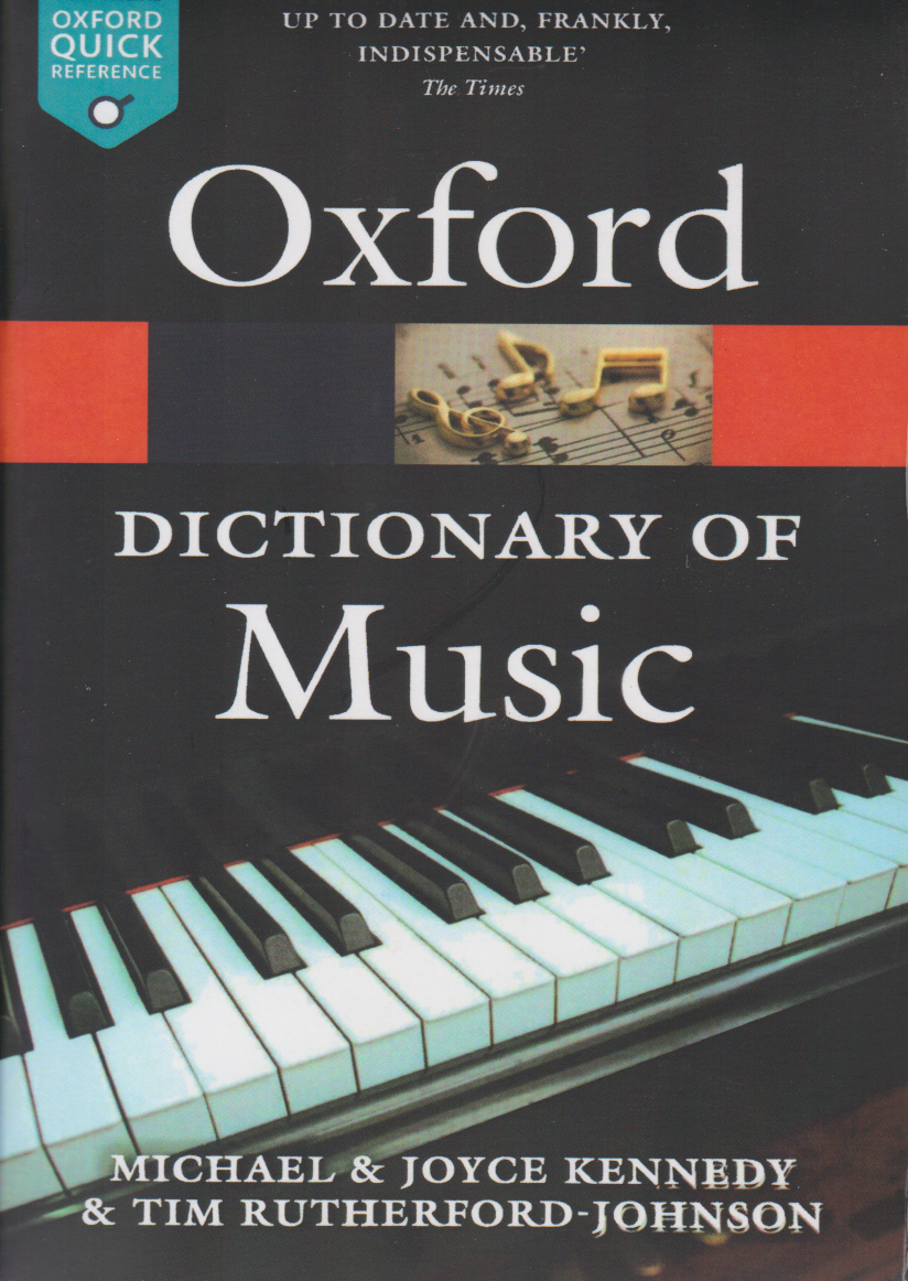 کتاب دیکشنری موسیقی آکسفورد Oxford Music Dictionary