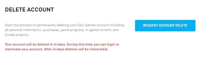 How To Delete Your Epic Games Account Steps To Follow And Related Things Your Daily Hunt