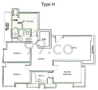 Jervois Regency - Configuration H