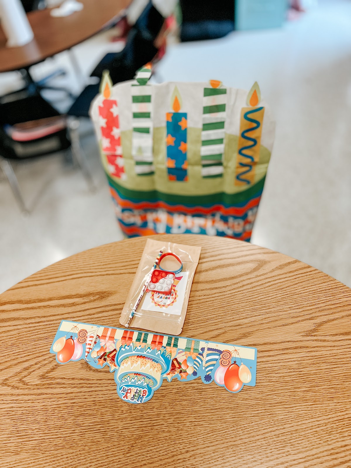 Celebrating classroom birthdays with your students can be fun and inexpensive.  Here's a blog post on how to celebrate student birthdays.