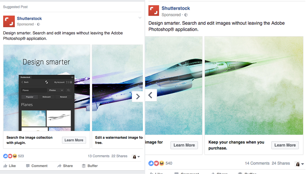 Une idée intelligente pour une publicité carrousel 