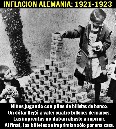 Resultado de imagen para hiperinflacion segunda guerra mundial