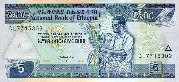 как выглядят эфиопские деньги